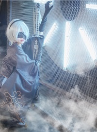 SAINT Photolife Yuna - Yuna Cos Vol.04 KDA Akali & Nier Automata 2B(35)